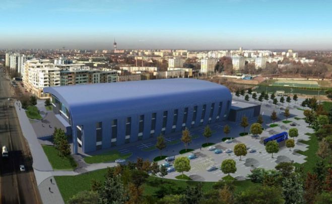Grabarics Vasbeton fertigt und baut die komplette vorgefertigte Konstruktion der PICK Arena in Szeged