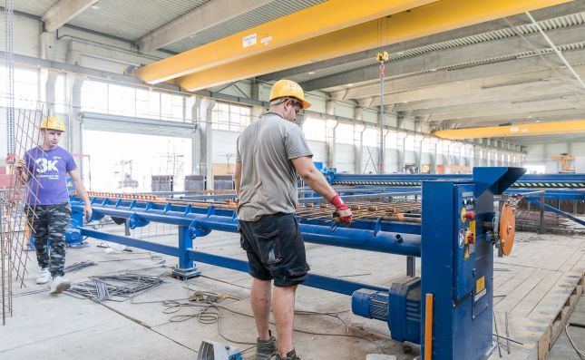 Hevesi üzemünk összesen félmilliárd forintos fejlesztésével már évi tízezer tonna betonacél feldolgozására leszünk képesek